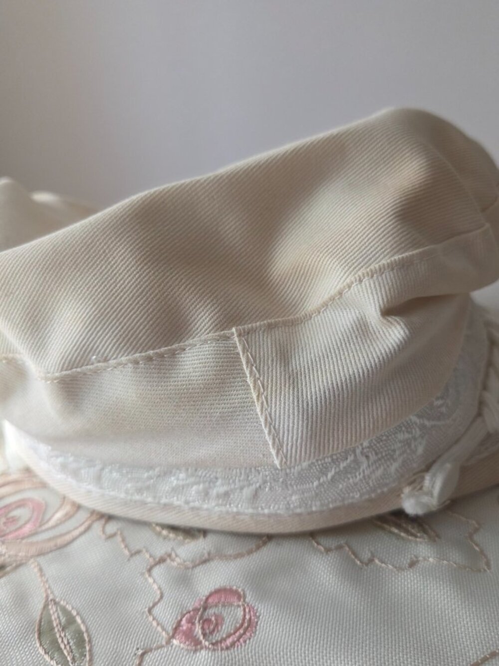 NWOT Vintage Aegean San Francisco-Athens Ivory Colored Greek Fishing Hat - Picture 5 of 9